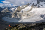 aletsch glacier bernese alps switzerland